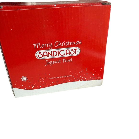 Sandicast Hand Painted West Highland Terrier with Red Scarf Christmas Ornament - Picture 3 of 4